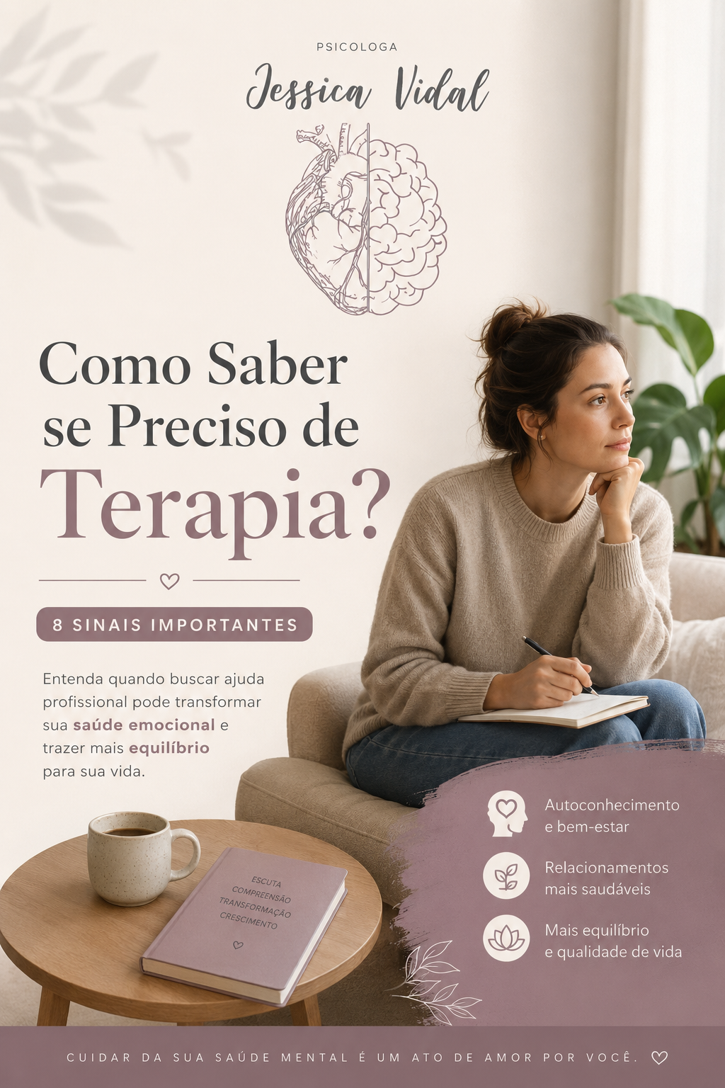 Leia mais sobre o artigo Como Saber se Preciso de Terapia? 8 Sinais Importantes