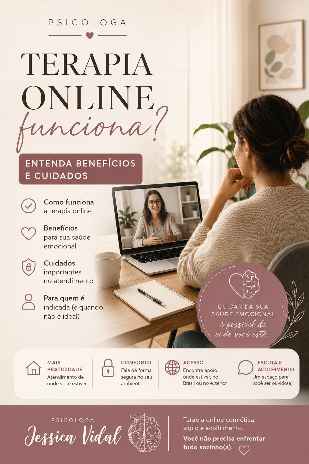 Leia mais sobre o artigo Terapia Online Funciona? Entenda