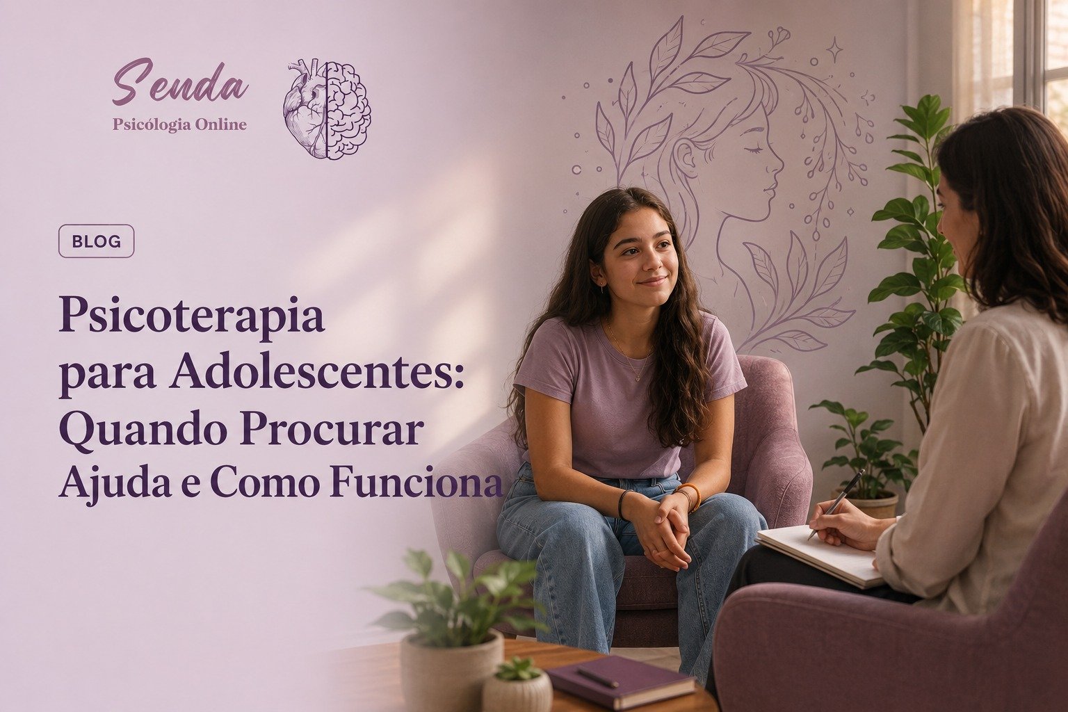Leia mais sobre o artigo Psicoterapia para Adolescentes: Quando Procurar Ajuda e Como Funciona