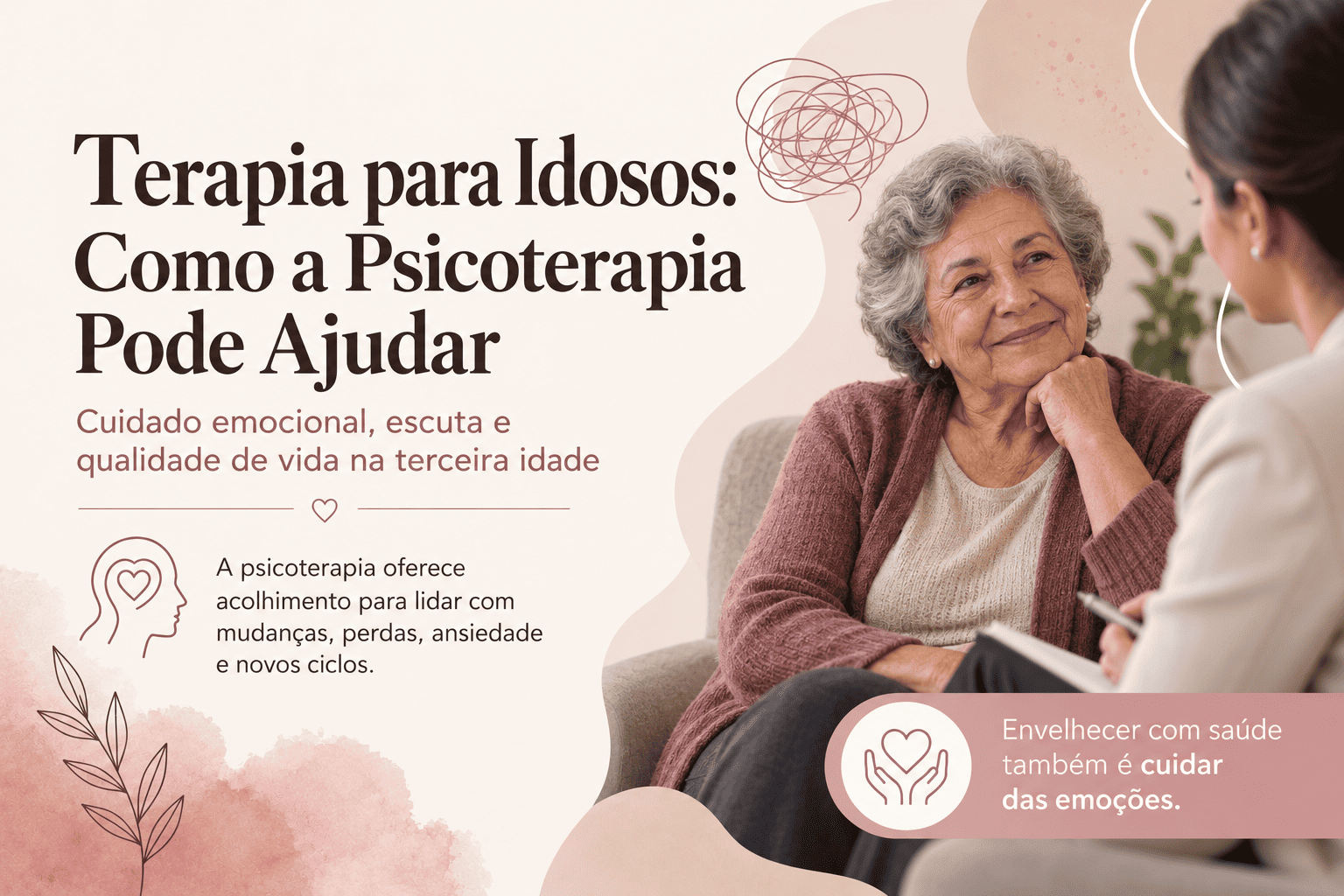 Leia mais sobre o artigo Terapia para Idosos: Como a Psicoterapia Pode Ajudar 